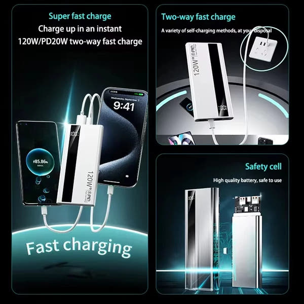 500,000mAh Power Bank™ Portable Charger